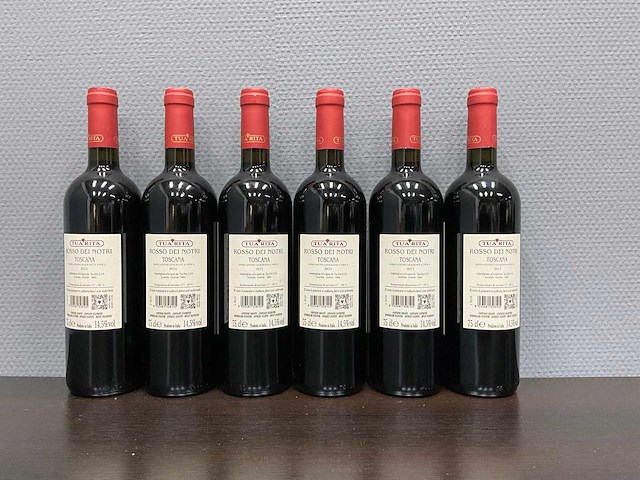 Tua rita 'rosso dei notri' 2023 (6x) - afbeelding 2 van  3