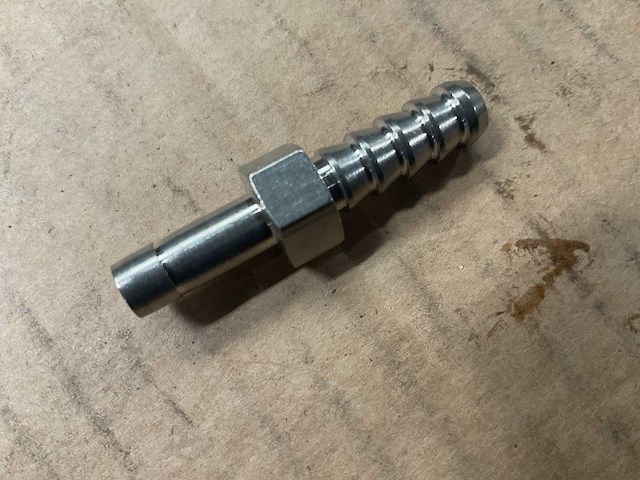 Tube to straight adapter (52x) - afbeelding 1 van  3
