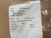 Tube to straight adapter (52x) - afbeelding 3 van  3