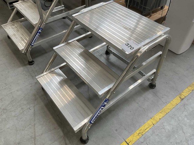 Tubesca aluminium opstap / bordes - afbeelding 1 van  7