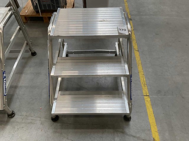 Tubesca aluminium opstap / bordes - afbeelding 2 van  7
