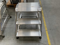 Tubesca aluminium opstap / bordes - afbeelding 2 van  7
