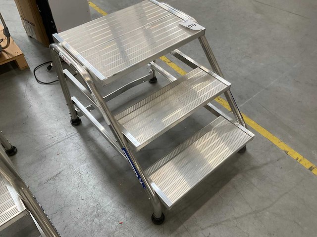 Tubesca aluminium opstap / bordes - afbeelding 3 van  7