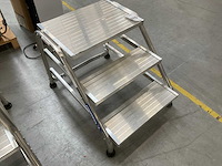 Tubesca aluminium opstap / bordes - afbeelding 3 van  7