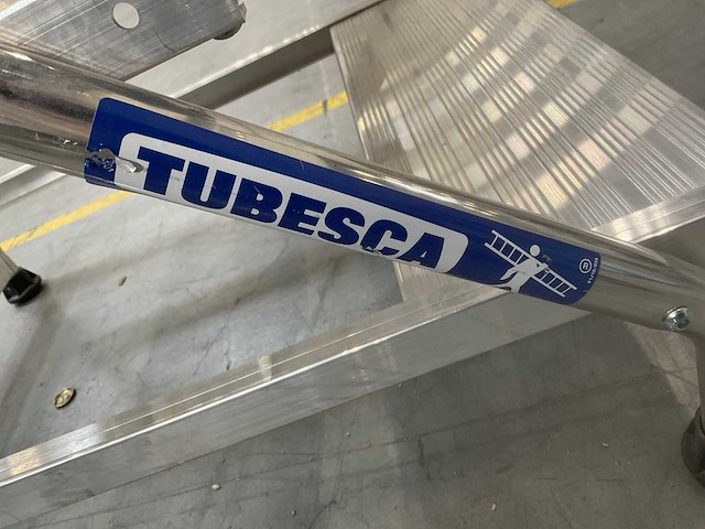 Tubesca aluminium opstap / bordes - afbeelding 4 van  7