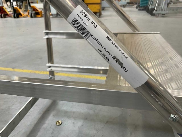 Tubesca aluminium opstap / bordes - afbeelding 5 van  7