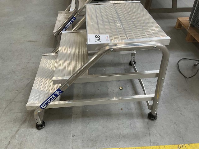 Tubesca aluminium opstap / bordes - afbeelding 7 van  7