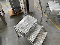 Tubesca aluminium opstap / bordes - afbeelding 1 van  4
