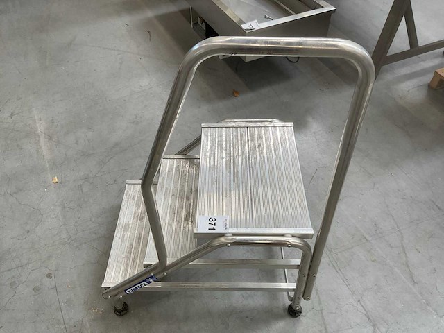 Tubesca aluminium opstap / bordes - afbeelding 2 van  4
