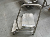 Tubesca aluminium opstap / bordes - afbeelding 2 van  4