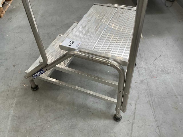 Tubesca aluminium opstap / bordes - afbeelding 3 van  4