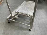 Tubesca aluminium opstap / bordes - afbeelding 3 van  4