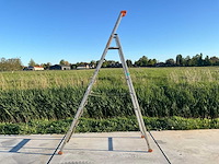 Tubesca aluminium trapladder - afbeelding 4 van  5