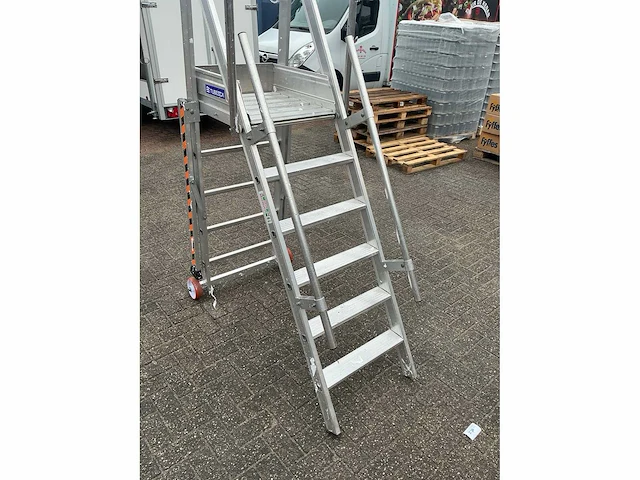 Tubesca platformladder - afbeelding 5 van  9