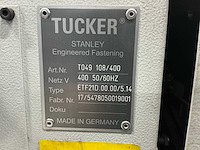 Tucker dce1500/2.000.54.99.0405.x diverse lasmachines - afbeelding 5 van  9