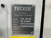 Tucker dce1500/2.000.54.99.0405.x diverse lasmachines - afbeelding 5 van  8