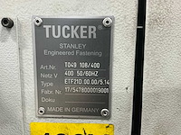Tucker dce1500/2.000.54.99.0405.x diverse lasmachines - afbeelding 5 van  9