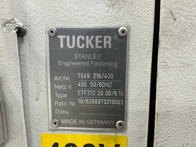 Tucker dce1500/2.000.54.99.0405.x diverse lasmachines - afbeelding 5 van  8
