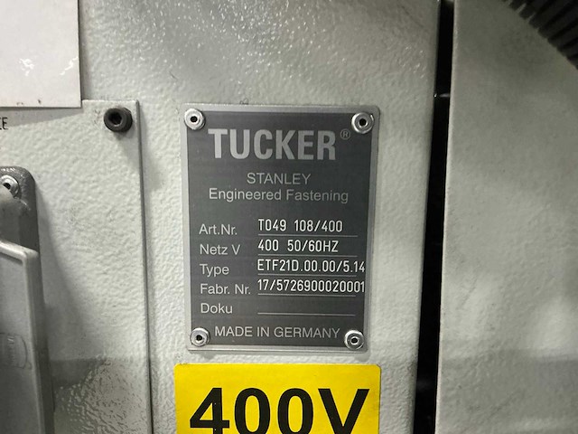 Tucker dce1500/2.000.54.99.0405.x diverse lasmachines - afbeelding 5 van  8