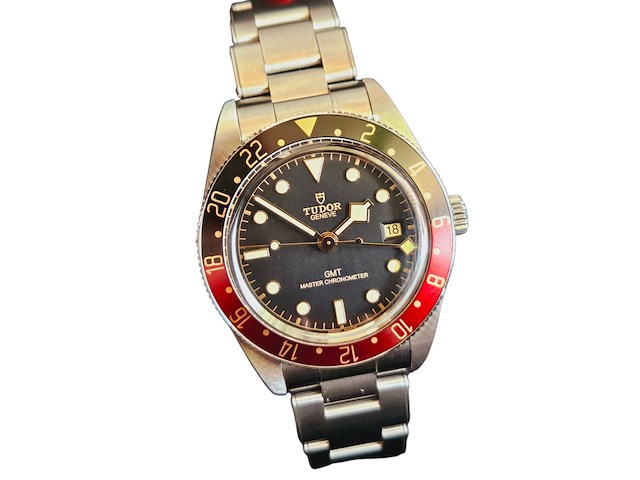 Tudor black bay 58 "coke" gmt automatisch herenhorloge - afbeelding 8 van  13