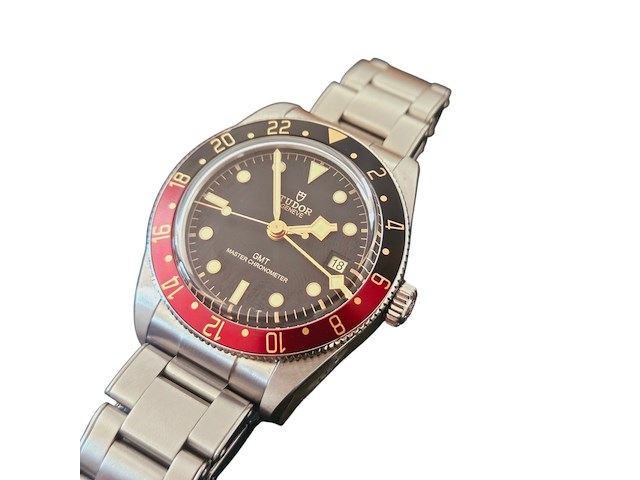 Tudor black bay 58 "coke" gmt automatisch herenhorloge - afbeelding 9 van  13