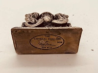 Tudor mint england - chrystal chalice statuette met zilver vergoten - afbeelding 5 van  6