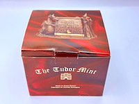 Tudor mint england - dragon statuette met zilver vergoten - afbeelding 6 van  6