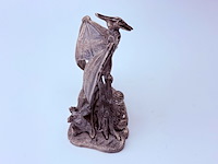 Tudor mint england - pteranodon statuette met zilver vergoten - afbeelding 7 van  10