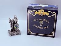 Tudor mint england - the wizard knight statuette met zilver vergoten - afbeelding 3 van  11
