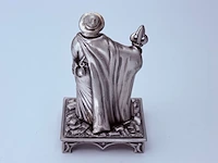 Tudor mint england - the wizard knight statuette met zilver vergoten - afbeelding 5 van  11