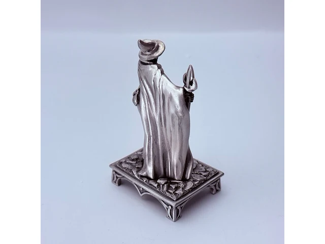Tudor mint england - the wizard knight statuette met zilver vergoten - afbeelding 8 van  11