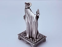Tudor mint england - the wizard knight statuette met zilver vergoten - afbeelding 8 van  11
