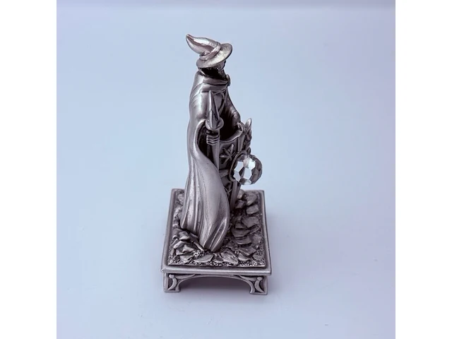 Tudor mint england - the wizard knight statuette met zilver vergoten - afbeelding 9 van  11