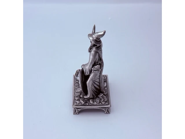 Tudor mint england - the wizard knight statuette met zilver vergoten - afbeelding 10 van  11