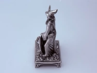 Tudor mint england - the wizard knight statuette met zilver vergoten - afbeelding 10 van  11