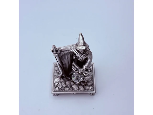 Tudor mint england - the wizard knight statuette met zilver vergoten - afbeelding 11 van  11