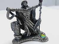 Tudor mint england - wizard statuette met zilver vergoten - afbeelding 2 van  7