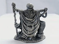 Tudor mint england - wizard statuette met zilver vergoten - afbeelding 6 van  7