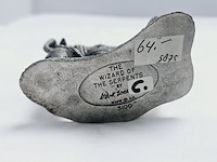 Tudor mint england - wizard statuette met zilver vergoten - afbeelding 7 van  7