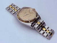 Tudor prince date+day rotor automatisch horloge met diamanten - afbeelding 2 van  15