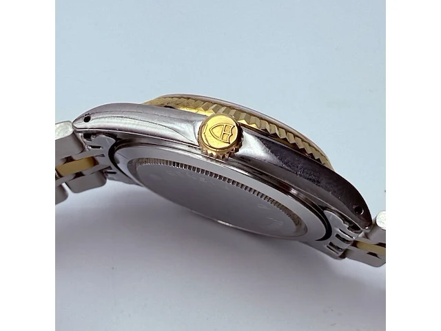 Tudor prince date+day rotor automatisch horloge met diamanten - afbeelding 4 van  15