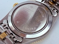 Tudor prince date+day rotor automatisch horloge met diamanten - afbeelding 5 van  15