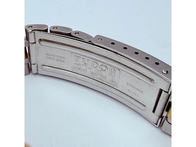 Tudor prince date+day rotor automatisch horloge met diamanten - afbeelding 7 van  15