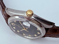 Tudor prince oysterdate rotor automatisch horloge met diamanten indexen - afbeelding 10 van  13