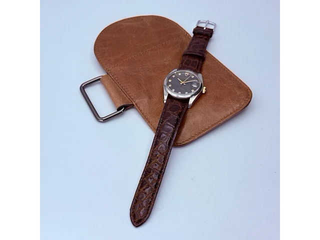 Tudor prince oysterdate rotor automatisch horloge met diamanten indexen - afbeelding 11 van  13