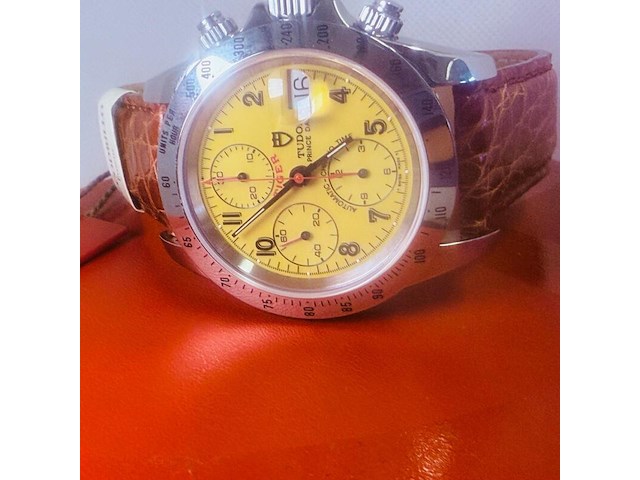 Tudor rolex tiger chronograph daytona 79280p, aftermarket band - afbeelding 15 van  19