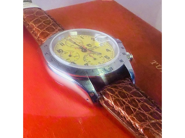 Tudor rolex tiger chronograph daytona 79280p, aftermarket band - afbeelding 16 van  19