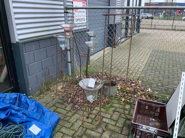 Tuin decoratie (4x) - afbeelding 1 van  4