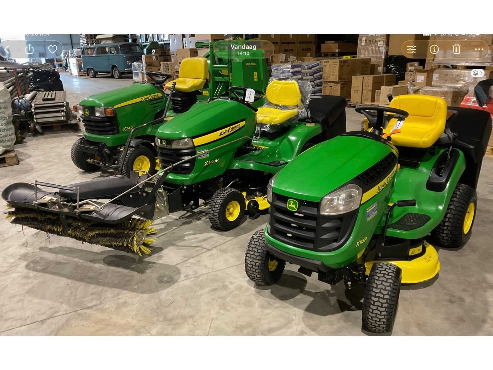 Tuin en park machines, gereedschappen en materialen