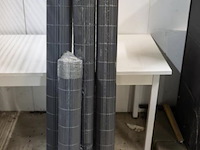 Tuinafscheiding, kunststof - kleur grijs - afbeelding 1 van  1